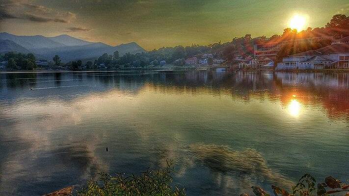 Lakeside Sunset by Joey Brower