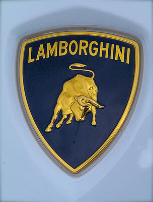 Lamborghini Car Badge by John Colley Lamborghini Car Badge by John Colley