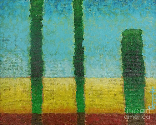 Landscape No. One - UPS by Gene Huebner Landscape No. One - UPS by Gene Huebner