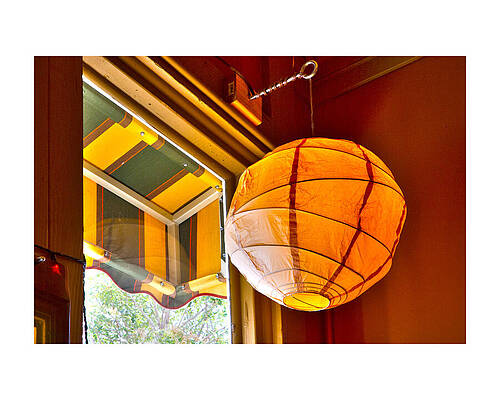  Photograph - Paper Glow Canvas Shade by Sonia Keshishian