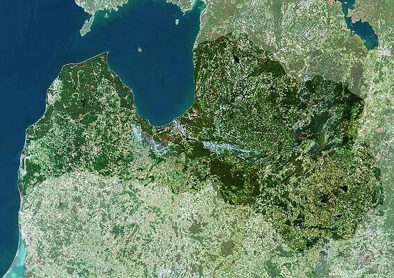 Wall Art - Photograph - Latvia by Science Photo Library