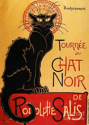 Chat Noir Paintings Fine Art America Chat Noir Paintings Fine Art America