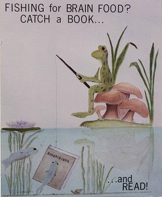 Library Poster by Barbara Gulotta Library Poster by Barbara Gulotta