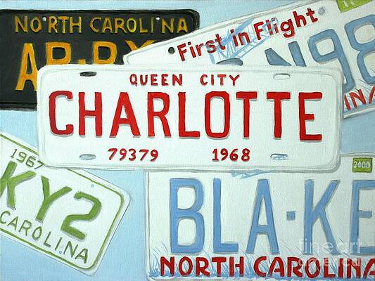 License Plates by Stacy C Bottoms License Plates by Stacy C Bottoms