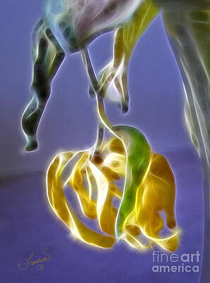 Wall Art - Digital Art - Life to the Last Drop by Francine Dufour Jones