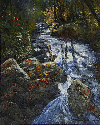 Light Flittering Downstream by Peter Muzyka Light Flittering Downstream by Peter Muzyka