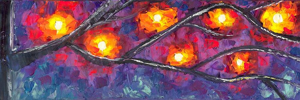 Lighted Branches 1 of 2 by Jessilyn Park
