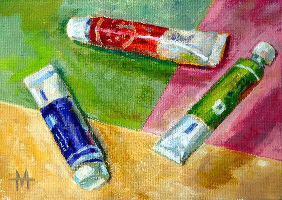 Wall Art - Painting - Lighter Shade of Green by Mark Hartung