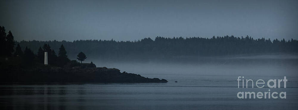 Wall Art - Photograph - Lighthouse fog by Rudy Viereckl