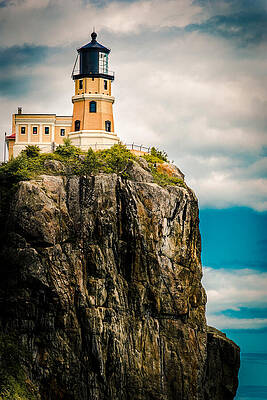 Wall Art - Photograph - Lighthouse On Split Rock by Duluth To Door County Photography