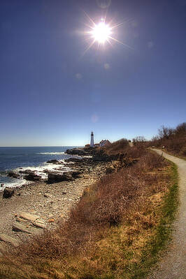 Wall Art - Photograph - Lighthouse Path by Joann Vitali