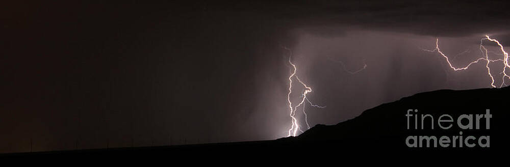 Lightning on the hill. by Balanced Art Lightning on the hill. by Balanced Art