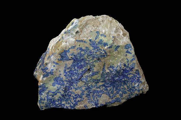Wall Art - Photograph - Linarite by Science Photo Library