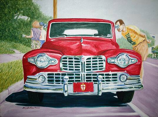 Lincoln in Red by Stacy C Bottoms Lincoln in Red by Stacy C Bottoms