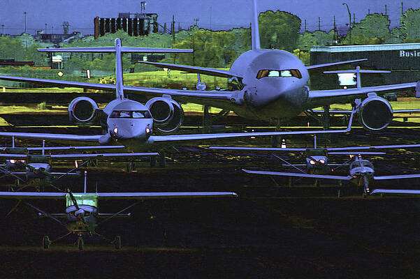 Lined up Ready to Go by Richard Gregurich Lined up Ready to Go by Richard Gregurich