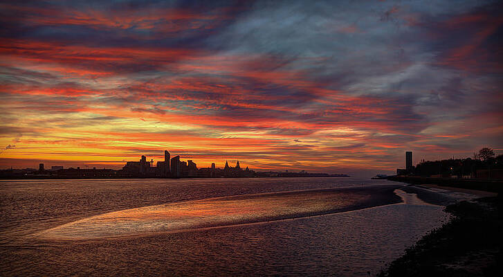 Liverpool Skyline by Peter OReilly Liverpool Skyline by Peter OReilly