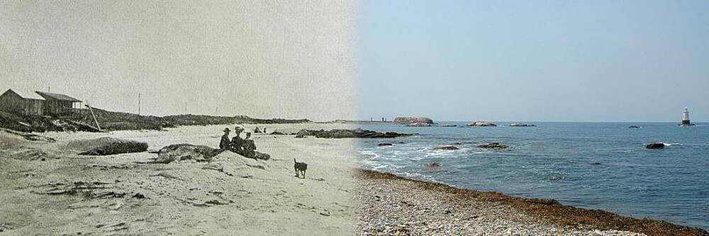 Lloyd's Bathing Beach at Sakonnet Point in Little Compton RI by Jeff Hayden