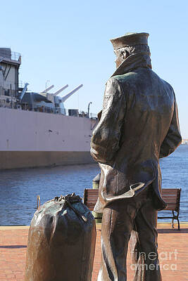 Lone Sailor in color by Dwight Cook Lone Sailor in color by Dwight Cook