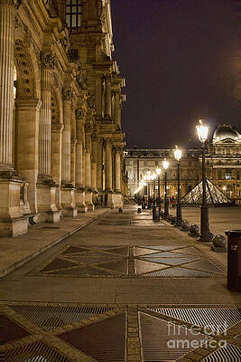 Louvre Courtyard by Crystal Nederman Louvre Courtyard by Crystal Nederman