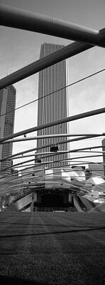 Wall Art - Photograph - Low Angle View Of A Metal Structure by Panoramic Images