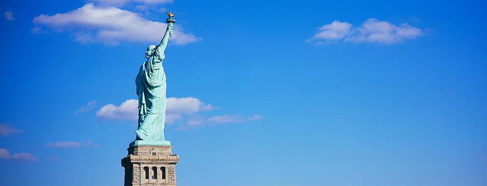 Wall Art - Photograph - Low Angle View Of A Statue, Statue by Panoramic Images