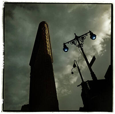 Wall Art - Photograph - Low-angle View Of The Flat Iron by Simon O'Dwyer