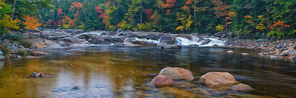 Wall Art - Photograph - Lower Falls On The Swift River by Jeff Sinon