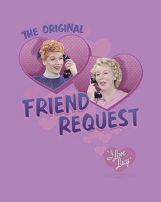 Wall Art - Digital Art - Lucy - Friend Request by Brand A