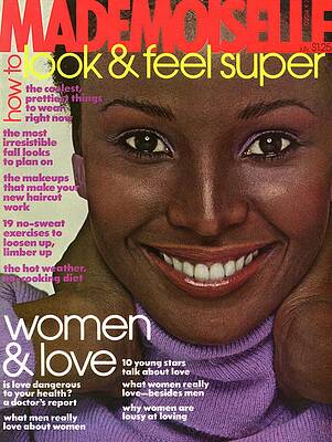 Wall Art - Photograph - Mademoiselle Cover Featuring Barbara Smith by Albert Watson