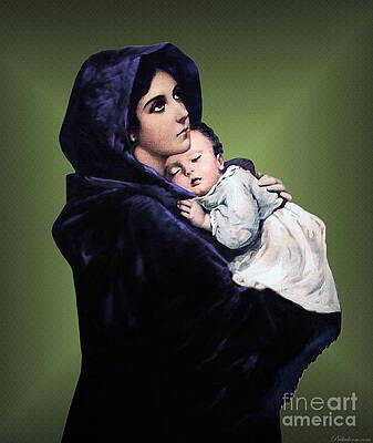 Madonna with Child by A Samuel Madonna with Child by A Samuel