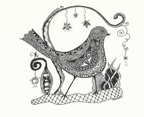 Magical Bird by Monique Skellenger