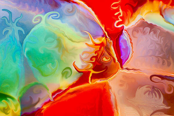 Fantasy Painting - Magicians Assistant by Omaste Witkowski