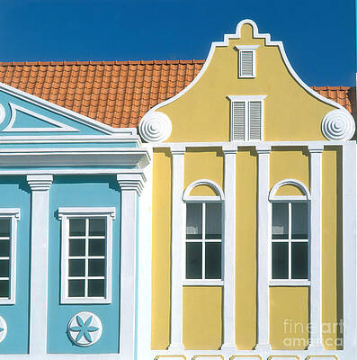 Wall Art - Photograph - Main Square In Oranjestad, Aruba by Dale E. Boyer