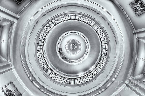 Wall Art featuring the photograph Maine State House Rotunda IV by Clarence Holmes