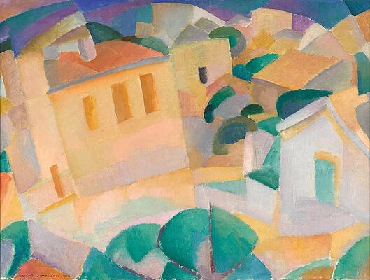 Mallorca Terreno Print by Leo Gestel