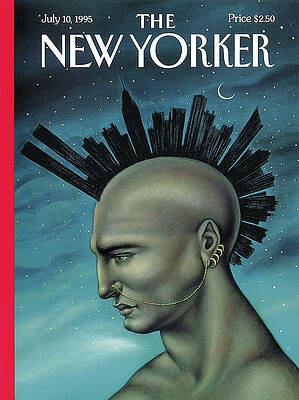 Wall Art - Painting - Mohawk Manhattan by Anita Kunz