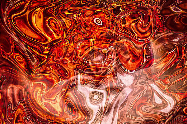 Wall Art featuring the painting Managing My Desires by Omaste Witkowski