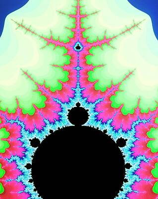 Wall Art - Photograph - Mandelbrot Set:- Cos Antenna by Science Photo Library