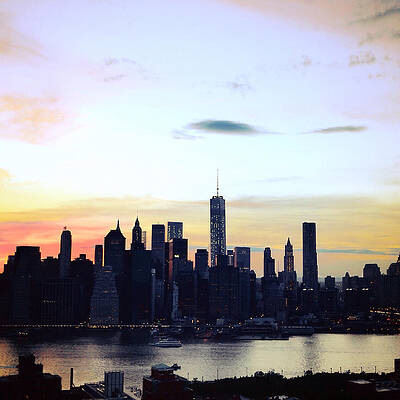 Wall Art - Photograph - Manhattan at Dusk by Natasha Marco