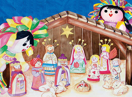 Maria Sofia and The Nativity by Kandyce Waltensperger Maria Sofia and The Nativity by Kandyce Waltensperger