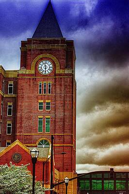 Marietta clock tower by Dennis Baswell Marietta clock tower by Dennis Baswell