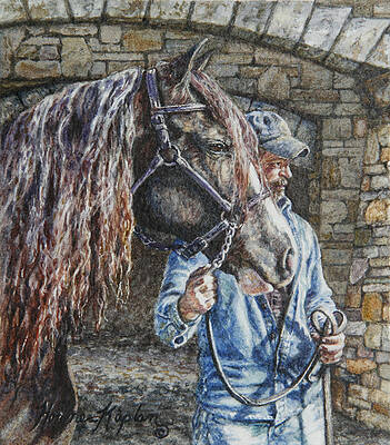 Mark with Ruby We're Ready by Denise Horne-Kaplan Mark with Ruby We're Ready by Denise Horne-Kaplan