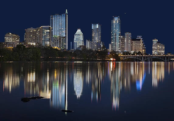 Mars Above Austin by Dan Whittaker