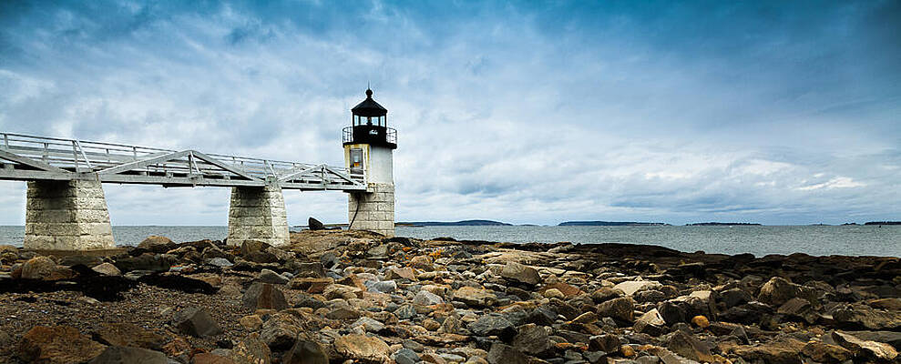 Marshall Point Lighthouse panoramic by David Smith Marshall Point Lighthouse panoramic by David Smith