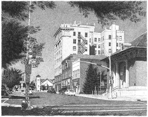 Mason City At S Delaware and First by Joel Lueck Mason City At S Delaware and First by Joel Lueck