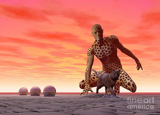 Master and servant - Surrealism by Sipo Liimatainen Master and servant - Surrealism by Sipo Liimatainen