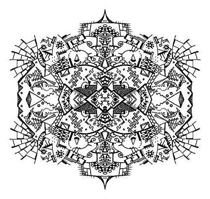 Wall Art - Drawing - May by Daniel Rustad