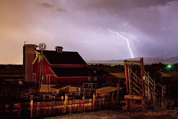 McIntosh Farm Lightning Thunderstorm by James BO Insogna McIntosh Farm Lightning Thunderstorm by James BO Insogna