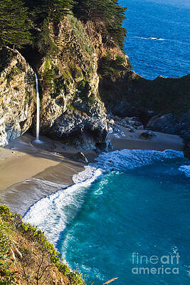 McWay Falls Julia Pfeiffer Bruns State Park CA by Dan Hartford McWay Falls Julia Pfeiffer Bruns State Park CA by Dan Hartford