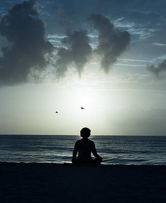 Wall Art - Photograph - Meditative Moon by David Downs